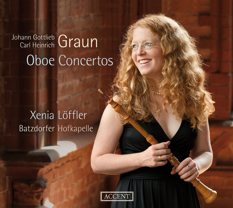 CD-Cover: 'Johann Gottlieb Graun: Oboenkonzerte'