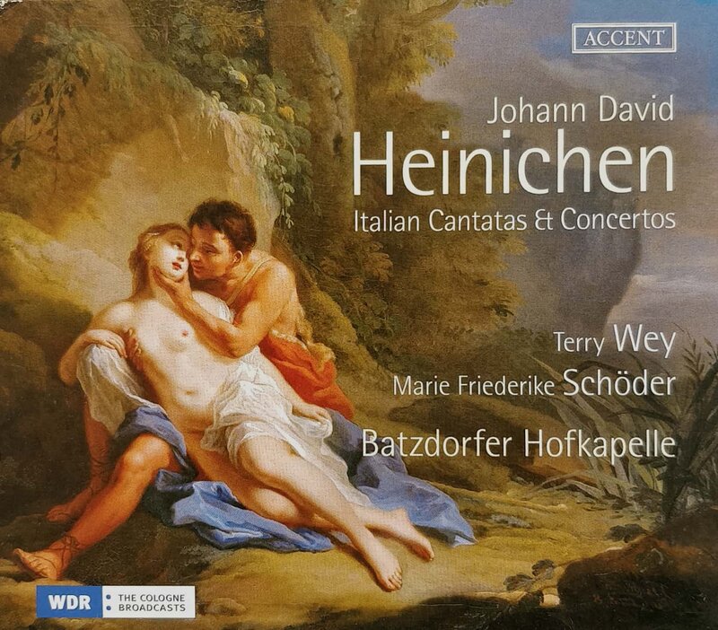 CD-Cover 'Johann David Heinichen: Italienische Kantaten & Konzerte'