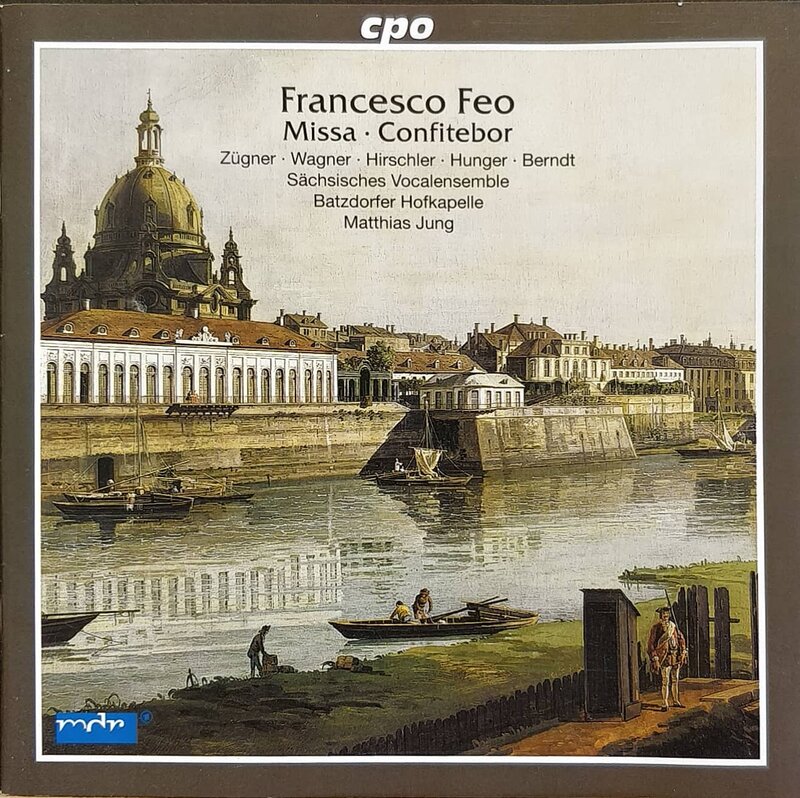 CD-Cover 'Francesco Feo: Missa'