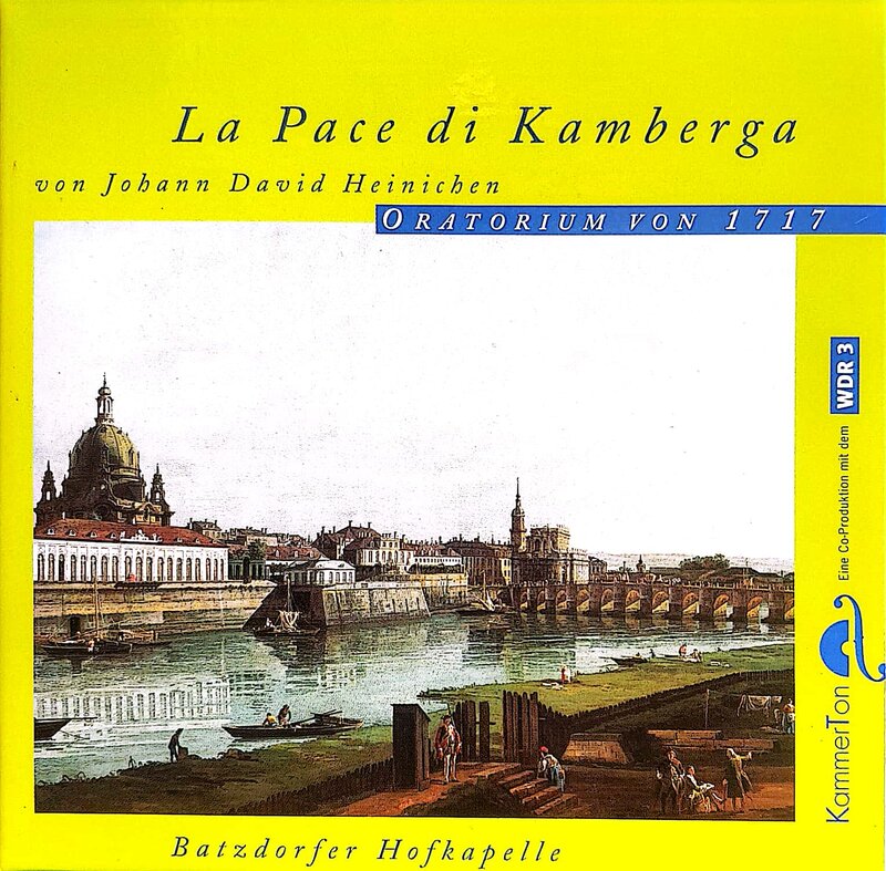 CD-Cover 'Johann David Heinichen: La Pace di Kamberga'