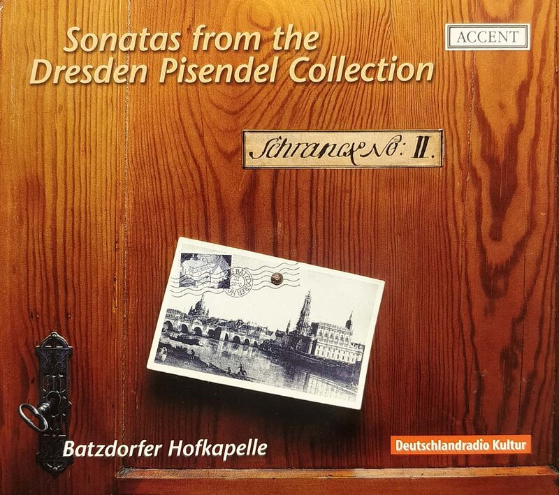 CD-Cover 'Dresdner Barockmusik - Sonaten aus der Pisendel-Sammlung'