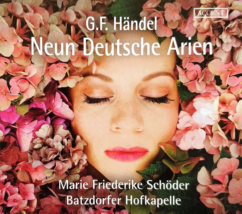 CD-Cover 'Georg Friedrich Händel: Neun Deutsche Arien'