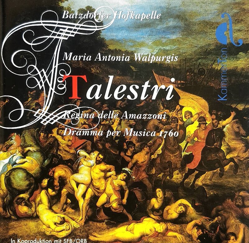 CD-Cover 'Maria Antonia Walpurgis: Talestri'