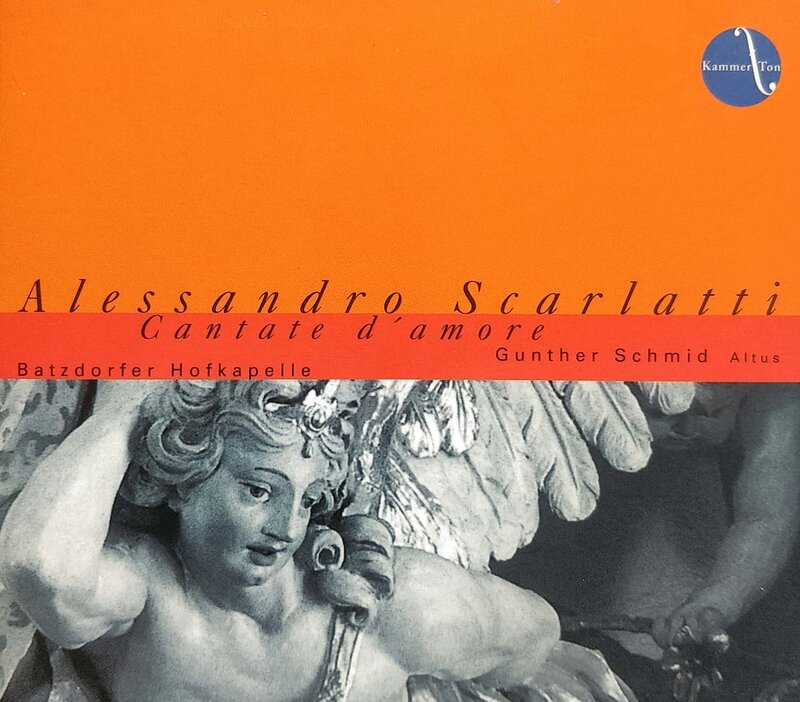 CD-Cover 'Alessandro Scarlatti: 4 Kantaten'